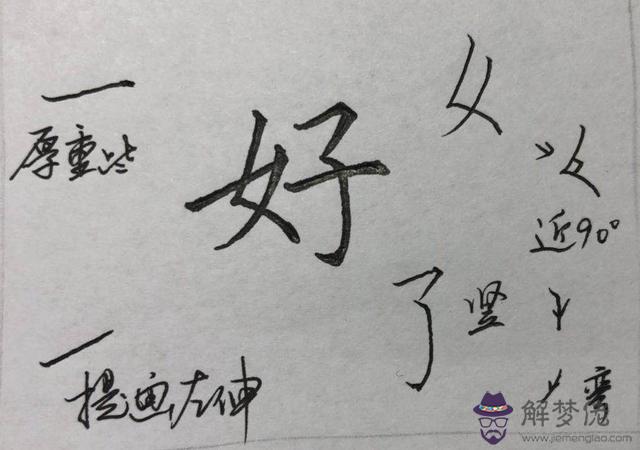 楷書特點用八字形容 楷書特點用八字形容