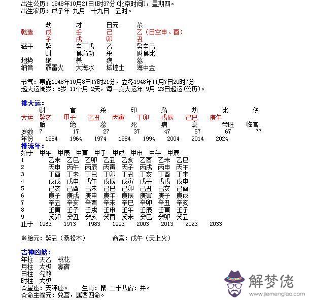 算命說中年交大運什麼意思