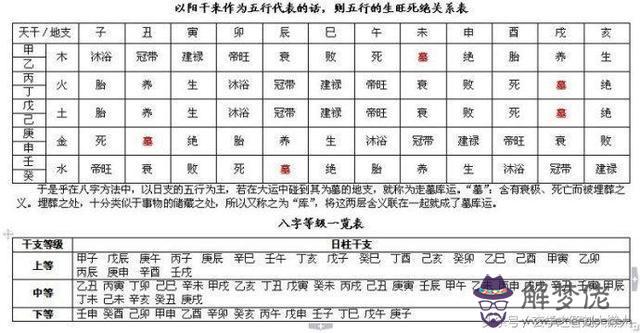 八字命盤什麼意思