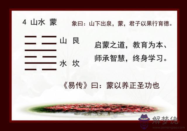 易經蒙卦中樹枝折啥意思