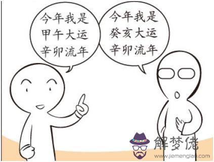 算命中說的行運晚什麼意思