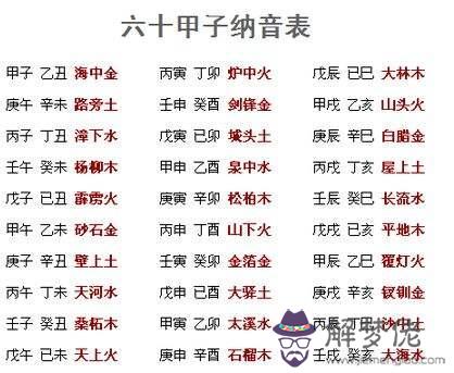 算命中的旺衰和納音是什麼意思