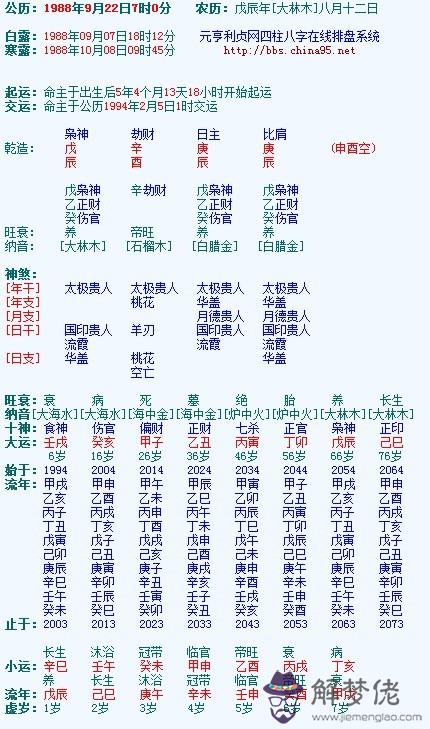 八字命生成是什麼意思