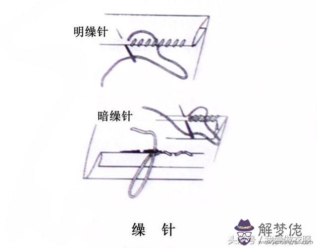 八字針怎麼縫