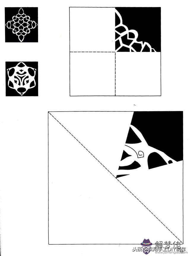 窗花剪紙圖片大全，窗花剪紙圖案大全步驟