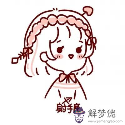 十二星座奶茶簡筆畫女孩，畫12星座公主