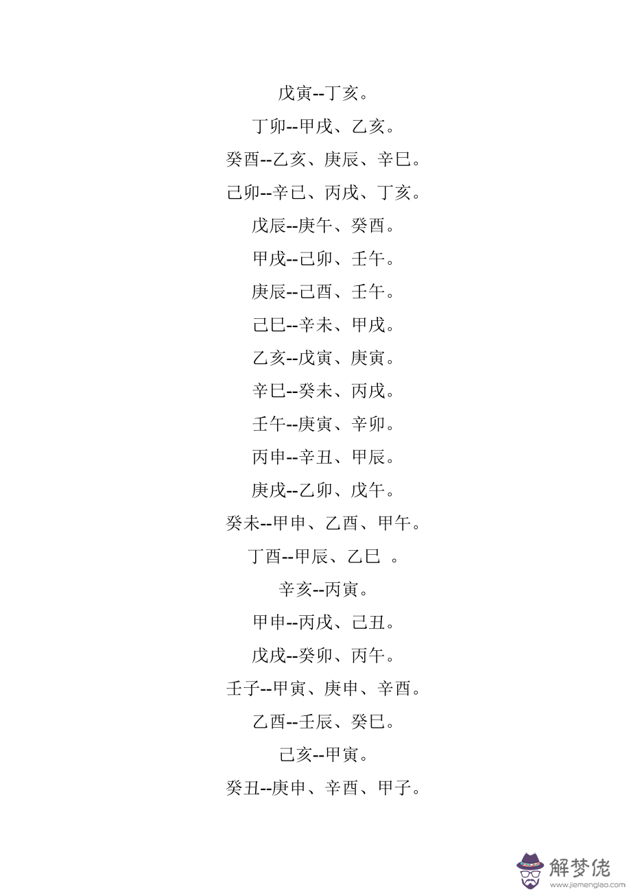 八字合婚全為零分