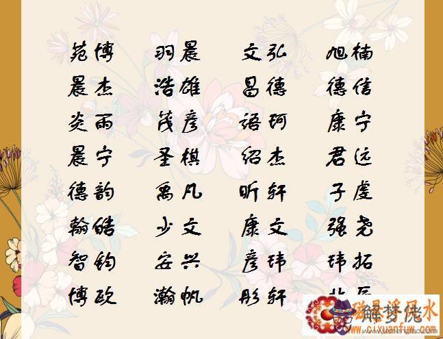 8、起名字免費八字起名周易:起名字免費八字起名？