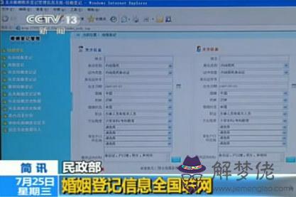 1、結婚信息查詢網上查詢:怎樣在網上查詢結婚證呢