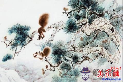 3、屬鼠衣食無憂的名字:屬鼠吉利名字小名