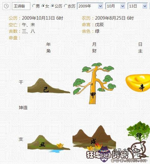八字什麼代表