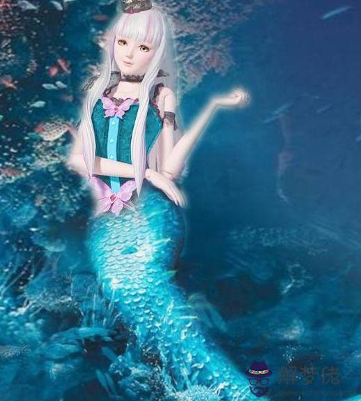 十二星座化身美人魚，十二星座公主手鏈