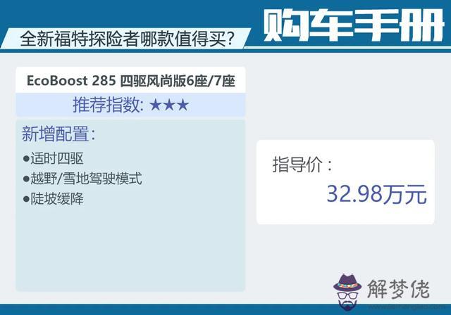 4年福特探險者汽車之家，福特的探路者30多萬的那款"