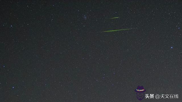 獅子座流星雨2022年，獅子座流星雨真實圖片