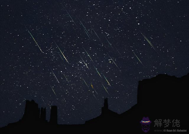 獅子座流星雨最近一次，20年前的獅子座流星雨