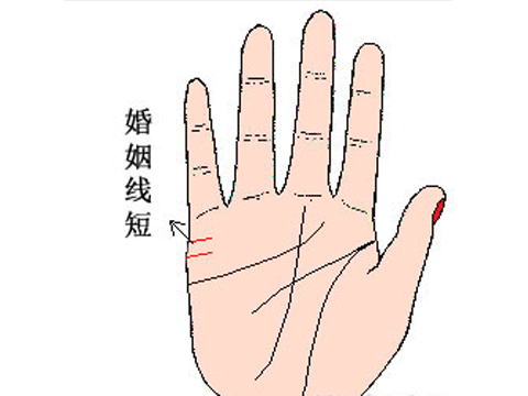 婚姻線怎麼看圖解，掌紋的三條線代表什麼