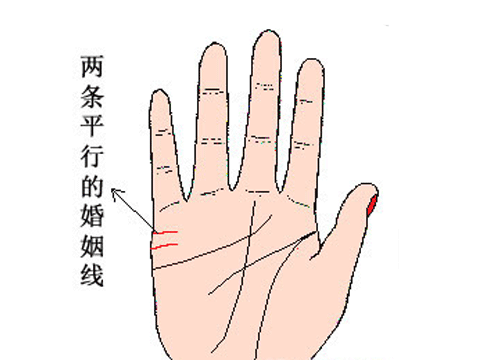 婚姻線怎麼看圖解，掌紋的三條線代表什麼