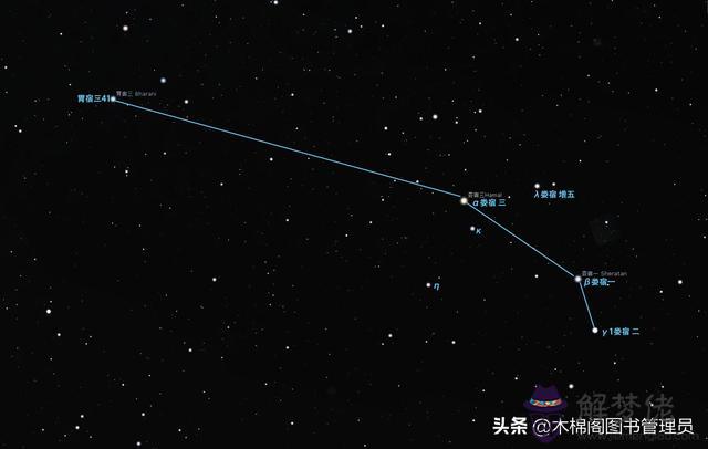 白羊座的星星名字，白羊座最亮的星叫什麼