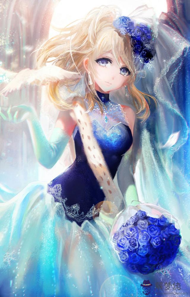 夢幻十二星座頭像女生，夢幻頭像星空少女