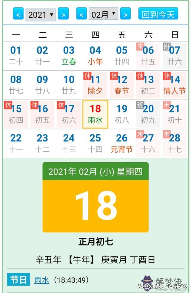 壬寅虎年 臘月廿五