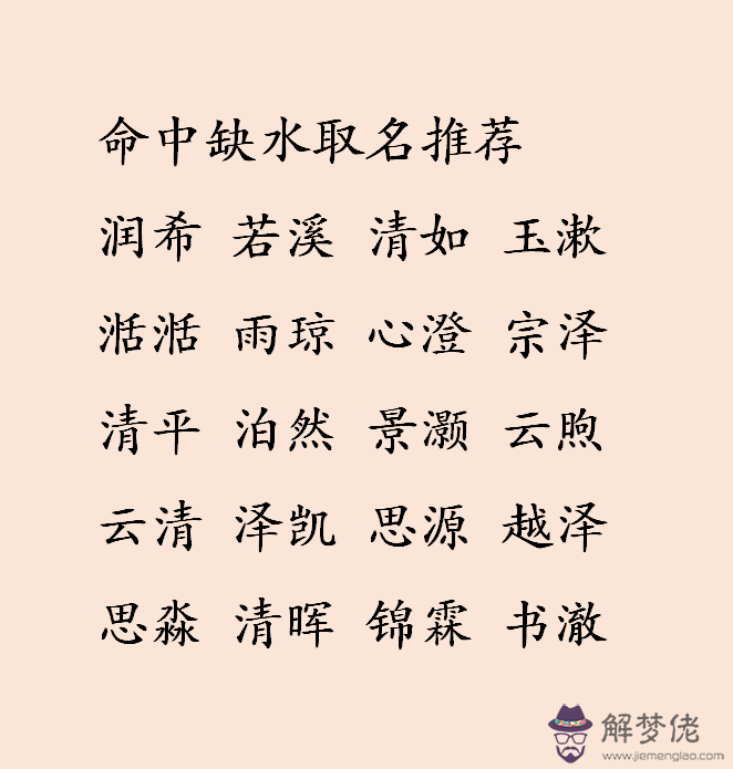 1、名字五行怎麼搭配好:求起名要的最適合的五行組合