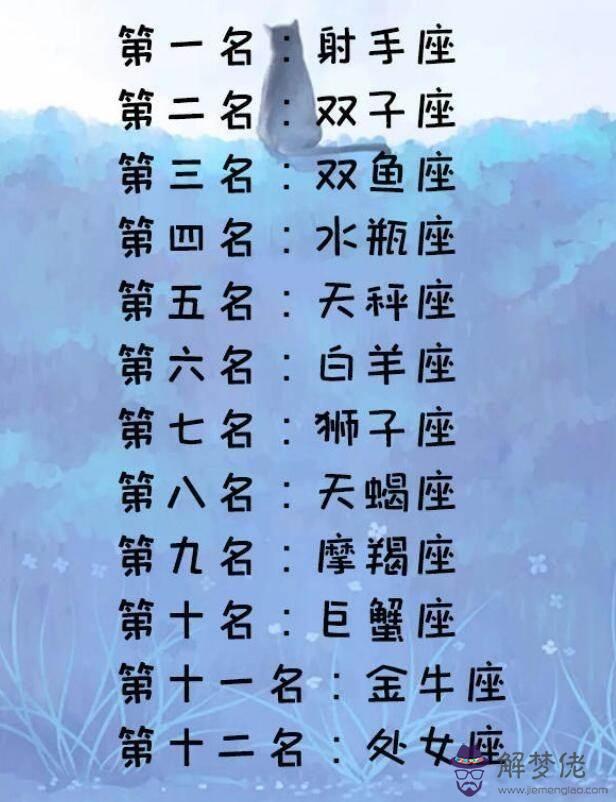 3、白羊座認真起來有多強:一旦認真起來就很厲害的星座是什麼？