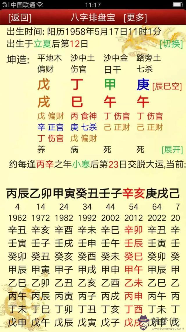 從八字命理來看