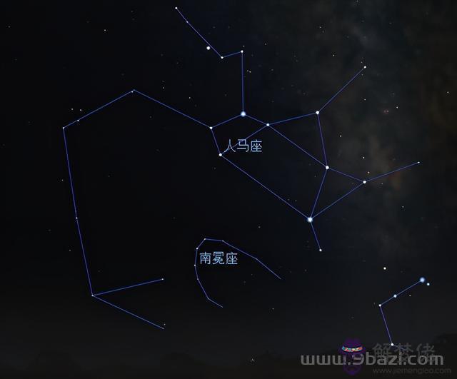 秋季星空星座圖，秋季星空有哪些星座