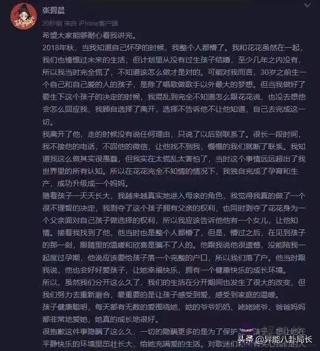 張子楓命理八字