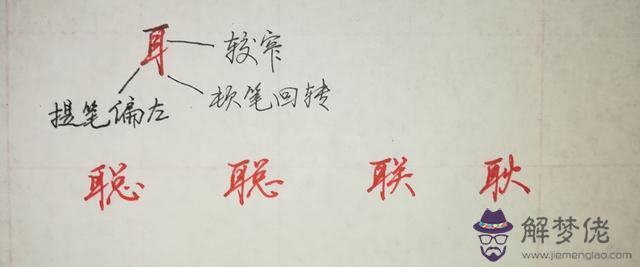 八字部首字