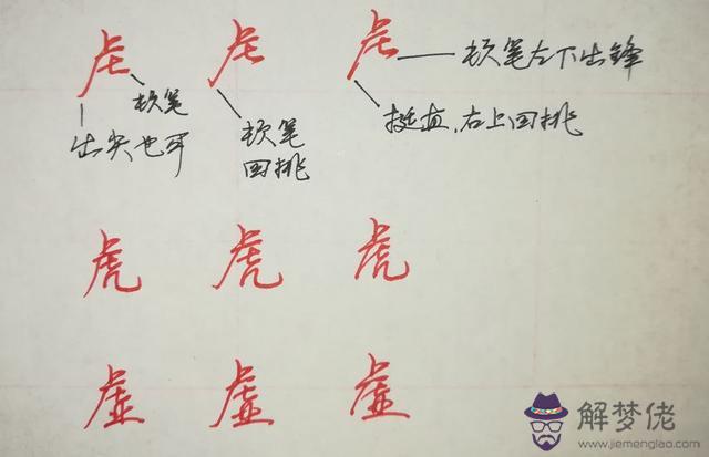 八字部首字