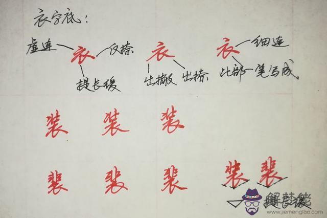 八字部首字