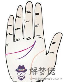 手相 智慧線圖解
