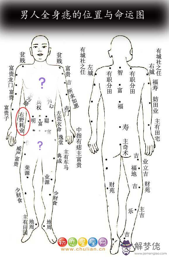 右野耗業痣 右野耗業痣