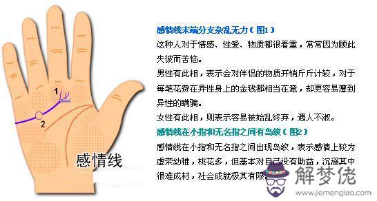 最詳細的女人手相圖解