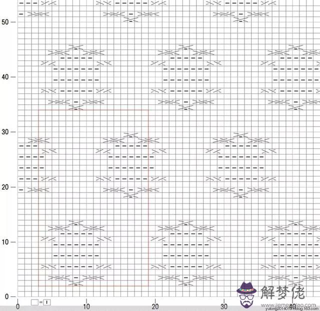 毛衣胸前八字花怎麼織視頻