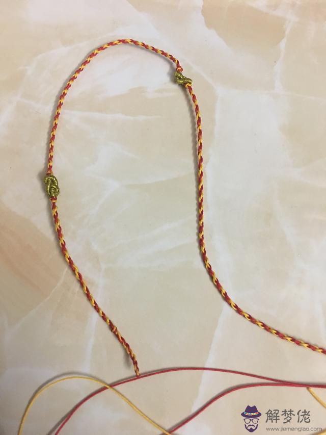 雙八字結編法