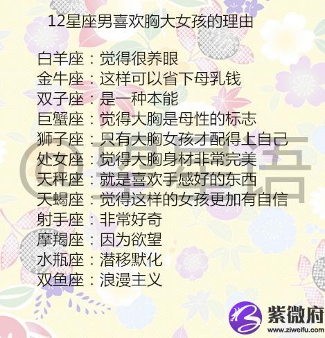 十二星座女被看胸視頻
