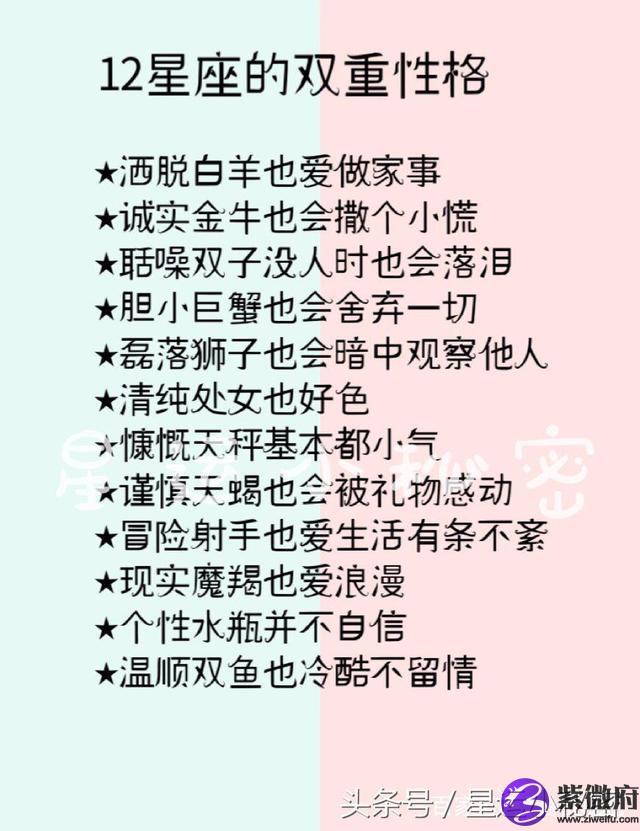 十二星座冷戰化解