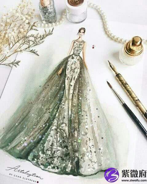 十二星座手繪小紋身圖案