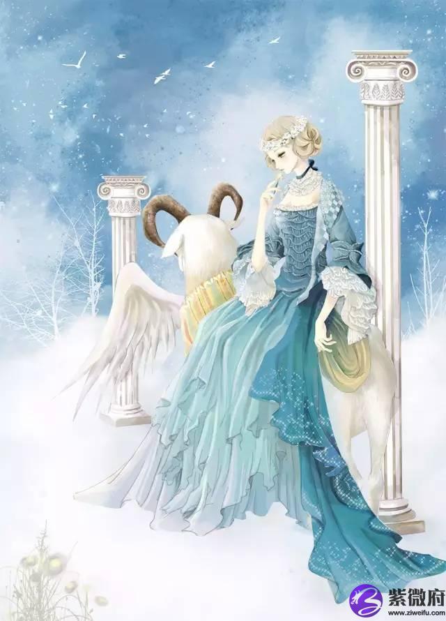 12星座美女繪畫