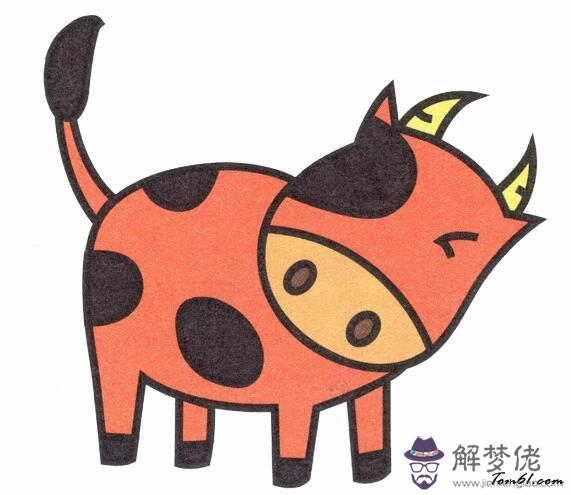 彩色牛氣沖天簡筆畫:簡筆畫梅花鹿圖片大全(彩色)