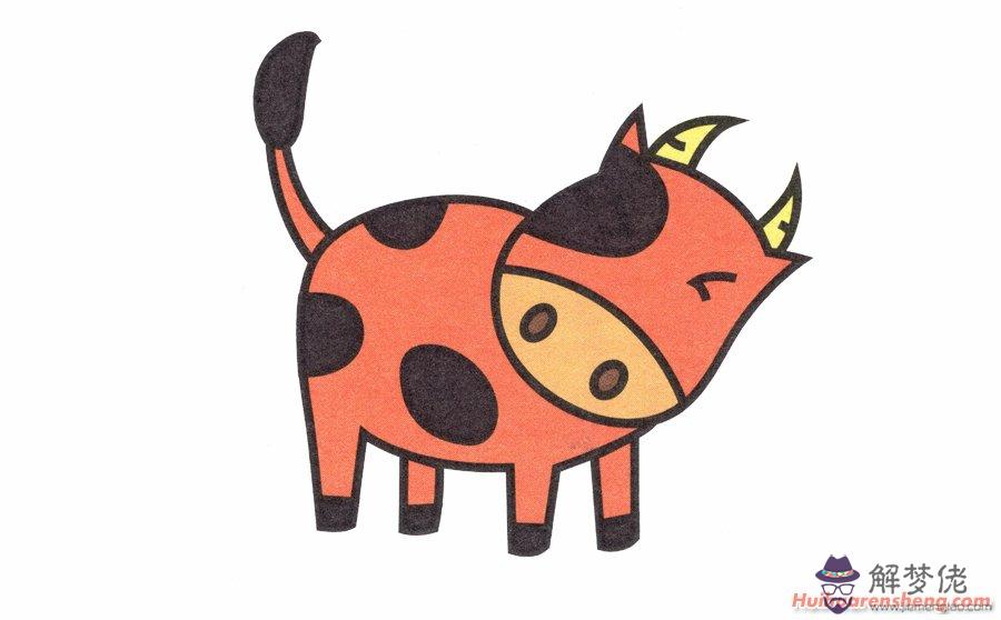 彩色牛氣沖天簡筆畫:把彩色圖片改為簡筆畫圖片