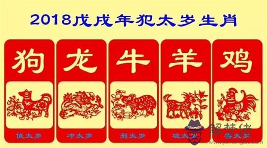 2018年犯太歲的生肖要注意些什麽 第1张