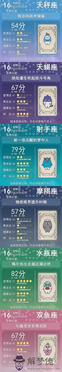 8月16日兔運勢