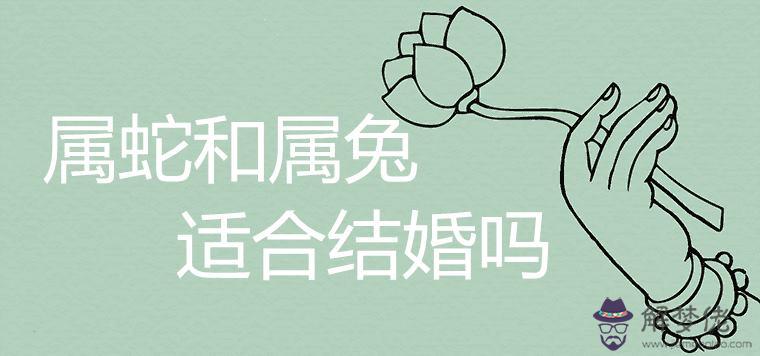 3、蛇跟兔屬相婚配如何:男屬兔和女屬蛇的屬相是否合婚