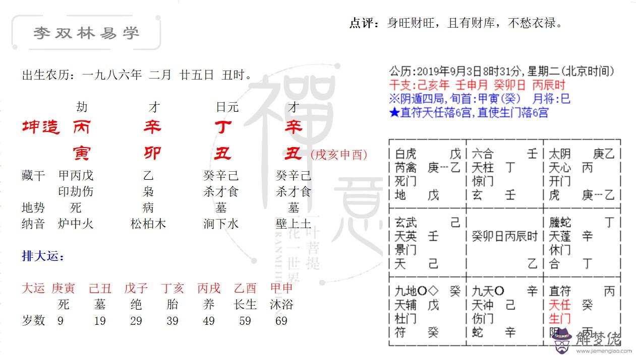 1、我的八字，辛未年辛卯月壬辰日己酉時什麼時候結婚，交大運？我想知道