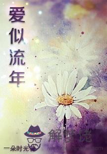 流年是什麼意思:流年是什麼意思