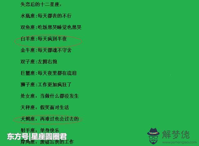 巨蟹天蝎配對指數:巨蟹座的男生與各星座女生的配對指數 謝謝