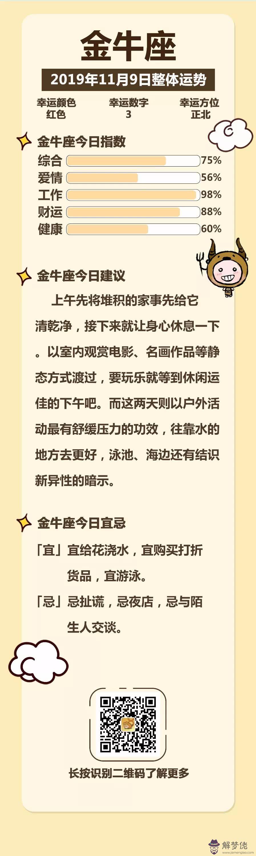 金牛座今日運勢:請問金牛座今天的財運?